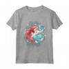 HapTiger Little Mermaid Ariel Watercolor Twirl Maglietta - Officially Licensed Disney Princess Apparel - Perfect for Kids - 16PRIN468F