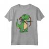 Dinosauro Tiro con l'Arco Camicia Bambini - T-Rex Maglietta Fiocco per Bambini Amanti del Tiro con l'Arco