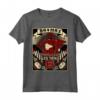 HapTiger Big Hero 6 Baymax Propaganda Poster Maglietta - Officially Licensed Apparel for Fans - Collectible Baymax Shirt 16PXBH036WA