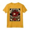 HapTiger Big Hero 6 Baymax Propaganda Poster Maglietta - Officially Licensed Apparel for Fans - Collectible Baymax Shirt 16PXBH036WA
