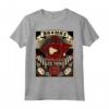 HapTiger Big Hero 6 Baymax Propaganda Poster Maglietta - Officially Licensed Apparel for Fans - Collectible Baymax Shirt 16PXBH036WA