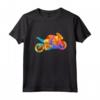 Moto Superbike Grafica Biker Designs Maglietta - Regalo Ideale per Motociclisti - Vivi Veloce, Guidando una Moto