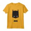 Bambino Maschera con Logo DC Batman - Maglietta Ufficiale Supereroi DC - Regalo Compleanno Ideale