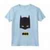 Bambino Maschera con Logo DC Batman - Maglietta Ufficiale Supereroi DC - Regalo Compleanno Ideale