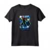 HapTiger Demogorgon Starry Night Letter Poster Maglietta - Official Stranger Things Apparel for Fans - Unique Design