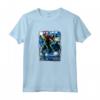 HapTiger Demogorgon Starry Night Letter Poster Maglietta - Official Stranger Things Apparel for Fans - Unique Design