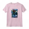 HapTiger Demogorgon Starry Night Letter Poster Maglietta - Official Stranger Things Apparel for Fans - Unique Design