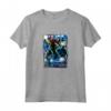 HapTiger Demogorgon Starry Night Letter Poster Maglietta - Official Stranger Things Apparel for Fans - Unique Design