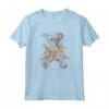 HapTiger Kingdom Hearts Group Shot Deep Dive Sketch Maglietta - Officially Licensed Vintage Apparel for Men, Women, Boys, and Girls
