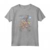 HapTiger Kingdom Hearts Group Shot Deep Dive Sketch Maglietta - Officially Licensed Vintage Apparel for Men, Women, Boys, and Girls