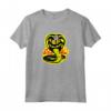 HapTiger Spazzare la Gamba Maglietta - Ufficiale Concessa in Licenza Cobra Kai - Nostalgia anni '80