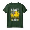 Crazy Rubber Duck Squeaky Duck Papera di Gomma Maglietta - Ideale per Collezionisti di Anatre di Gomma - Regalo Divertente per Compleanno o Natale