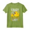 Crazy Rubber Duck Squeaky Duck Papera di Gomma Maglietta - Ideale per Collezionisti di Anatre di Gomma - Regalo Divertente per Compleanno o Natale
