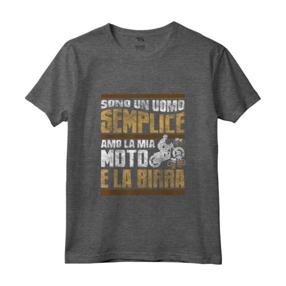 Maglietta Motocross Motociclista Uomo - Regalo Vintage Moto per Appassionati di Motociclismo - Ride like the wind