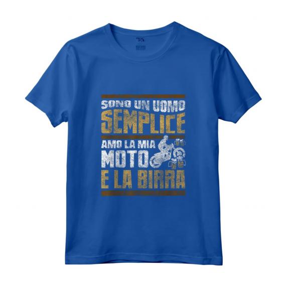 Maglietta Motocross Motociclista Uomo - Regalo Vintage Moto per Appassionati di Motociclismo - Ride like the wind