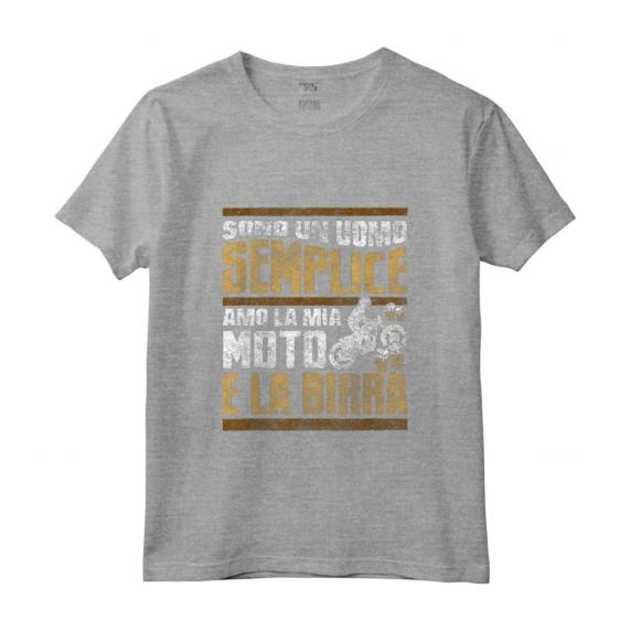 Maglietta Motocross Motociclista Uomo - Regalo Vintage Moto per Appassionati di Motociclismo - Ride like the wind