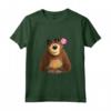 Masha and the Bear Duo together Maglietta - Ufficiale Merchandising per Bambini