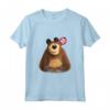Masha and the Bear Duo together Maglietta - Ufficiale Merchandising per Bambini