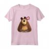 Masha and the Bear Duo together Maglietta - Ufficiale Merchandising per Bambini