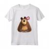 Masha and the Bear Duo together Maglietta - Ufficiale Merchandising per Bambini