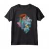 HapTiger The Little Mermaid Ariel Curious & Kind Maglietta - Official Disney Merchandise for Family - Kids, Men, Women