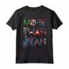 HapTiger More Than A Fan Character Letter Text Word Stack Maglietta - Officially Licensed Apparel for HapTiger Fans