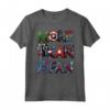 HapTiger More Than A Fan Character Letter Text Word Stack Maglietta - Officially Licensed Apparel for HapTiger Fans