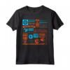 Funny The Shirt Is A Lie - The Cake Is A Lie Retro Gaming T-shirt - Unique Gift Idea for Gamers - Ideal for Birthdays and Holidays