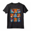 HapTiger Emotions Vintage Panel Poster Maglietta - Officially Licensed Apparel for Collectors - Retro Graphic Tee