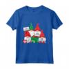 Buon Natale Cappelli di Babbo Natale Nani Folletti Natalizi Maglietta - Vestiti Natalizi per Tutta la Famiglia - Ideale per le Vacanze