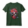 HapTiger Deadpool Target Practice Maglietta - Officially Licensed Marvel Apparel for Fans - 16MARV122 Included