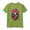 HapTiger Deadpool Target Practice Maglietta - Officially Licensed Marvel Apparel for Fans - 16MARV122 Included