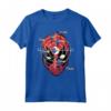 HapTiger Deadpool Target Practice Maglietta - Officially Licensed Marvel Apparel for Fans - 16MARV122 Included