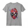 HapTiger Deadpool Target Practice Maglietta - Officially Licensed Marvel Apparel for Fans - 16MARV122 Included