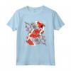 Nishikigoi Estetico Koi Carp Fish - Maglietta Fiori di Ciliegio Giapponese - Ideale per Uomini, Donne e Ragazzi