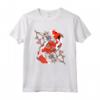 Nishikigoi Estetico Koi Carp Fish - Maglietta Fiori di Ciliegio Giapponese - Ideale per Uomini, Donne e Ragazzi