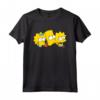 HapTiger Bart Lisa Maggie Maglietta - Official Merchandise for Fans of The Simpsons - Men, Women, Boys, Girls