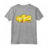 HapTiger Bart Lisa Maggie Maglietta - Official Merchandise for Fans of The Simpsons - Men, Women, Boys, Girls