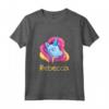 Bambino Rebecca - Maglietta Unicorno Personalizzata per Ragazza - Regalo Compleanno Speciale