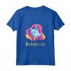 Bambino Rebecca - Maglietta Unicorno Personalizzata per Ragazza - Regalo Compleanno Speciale