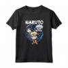 HapTiger Shippuden Gruppo di Chibi Maglietta - Licenza Ufficiale Naruto - Ideale per Fan dell'Anime