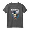 HapTiger Shippuden Gruppo di Chibi Maglietta - Licenza Ufficiale Naruto - Ideale per Fan dell'Anime