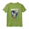 HapTiger Shippuden Gruppo di Chibi Maglietta - Licenza Ufficiale Naruto - Ideale per Fan dell'Anime