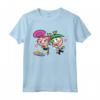 HapTiger Wanda and Cosmo In Love Maglietta - Official Fairly Oddparents Merchandise - Perfect for Fans of Timmy Turner