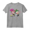 HapTiger Wanda and Cosmo In Love Maglietta - Official Fairly Oddparents Merchandise - Perfect for Fans of Timmy Turner