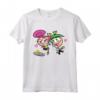 HapTiger Wanda and Cosmo In Love Maglietta - Official Fairly Oddparents Merchandise - Perfect for Fans of Timmy Turner