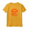 HapTiger Halloween Hawkins Group Silhouette Maglietta - Officially Licensed Apparel for Men, Women, Boys, and Girls - Featuring Eleven and Demogorgon