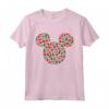 HapTiger Mickey Mouse Icon Red and Green Holiday Maglietta - Official Christmas Merchandise for Men, Women, Boys, and Girls - Spread Holiday Cheer