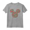 HapTiger Mickey Mouse Icon Red and Green Holiday Maglietta - Official Christmas Merchandise for Men, Women, Boys, and Girls - Spread Holiday Cheer