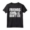 Netflix HapTiger Friends Don't Lie Group Shot Maglietta - Officially Licensed Stranger Things Apparel 19NXST00070A-001